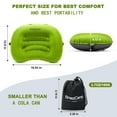 thumbnail image 3 of BreezCamp Ultralight Inflatable Camping Pillow - Compact, Ergonomic for Neck & Lumbar Support | Ideal for Hiking, Backpacking, 3 of 8