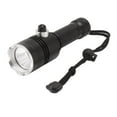 thumbnail image 1 of Long Range LED Flashlight, Lightweight 1000LM Multifunctional 4 Lighting Modes Diving Flashlight Aluminum Alloy  for Outdoor Fishing, 1 of 8