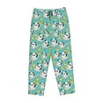 thumbnail image 4 of Haiem Panda Bathing In The Bath Women's Pajama Pants Ultra Lightweight Pjs Bottoms Sleepwear Bottom Pants With Pocket Drawstring-Medium, 4 of 7