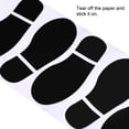 thumbnail image 5 of Unique Bargains Footprint Sticker Floor Decal Sign for Class Black 6x2.5", 5 of 6
