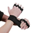 Lifting Gloves Workout Gloves with Integrated Wrist Wraps slip Hand