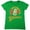Kelly Green, variant on DC Super Circle Women's T Shirt, Red, X-Large