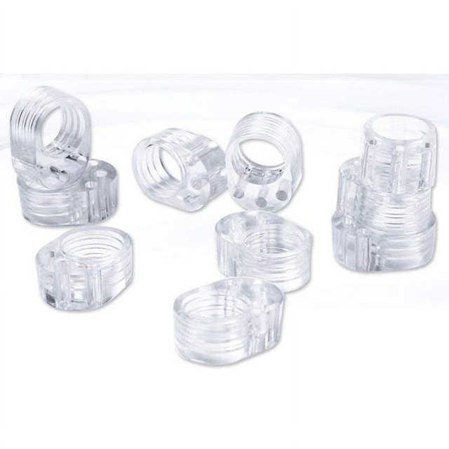Jinsinto 8 Pcs Protection de Poignée de Porte - Bouchon de Porte en Silicone - Bouchon de Poignée de Porte en PVC