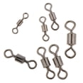 thumbnail image 3 of 100pcs Fishing Ball Bea Swivels Snaps Solid 3, 3 of 8