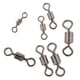 thumbnail image 3 of Eslabón giratorio de pesca Rodamiento de barril de pesca 100pcs Conector giratorio de anillo sólido giratorio Snap 5, 3 of 8