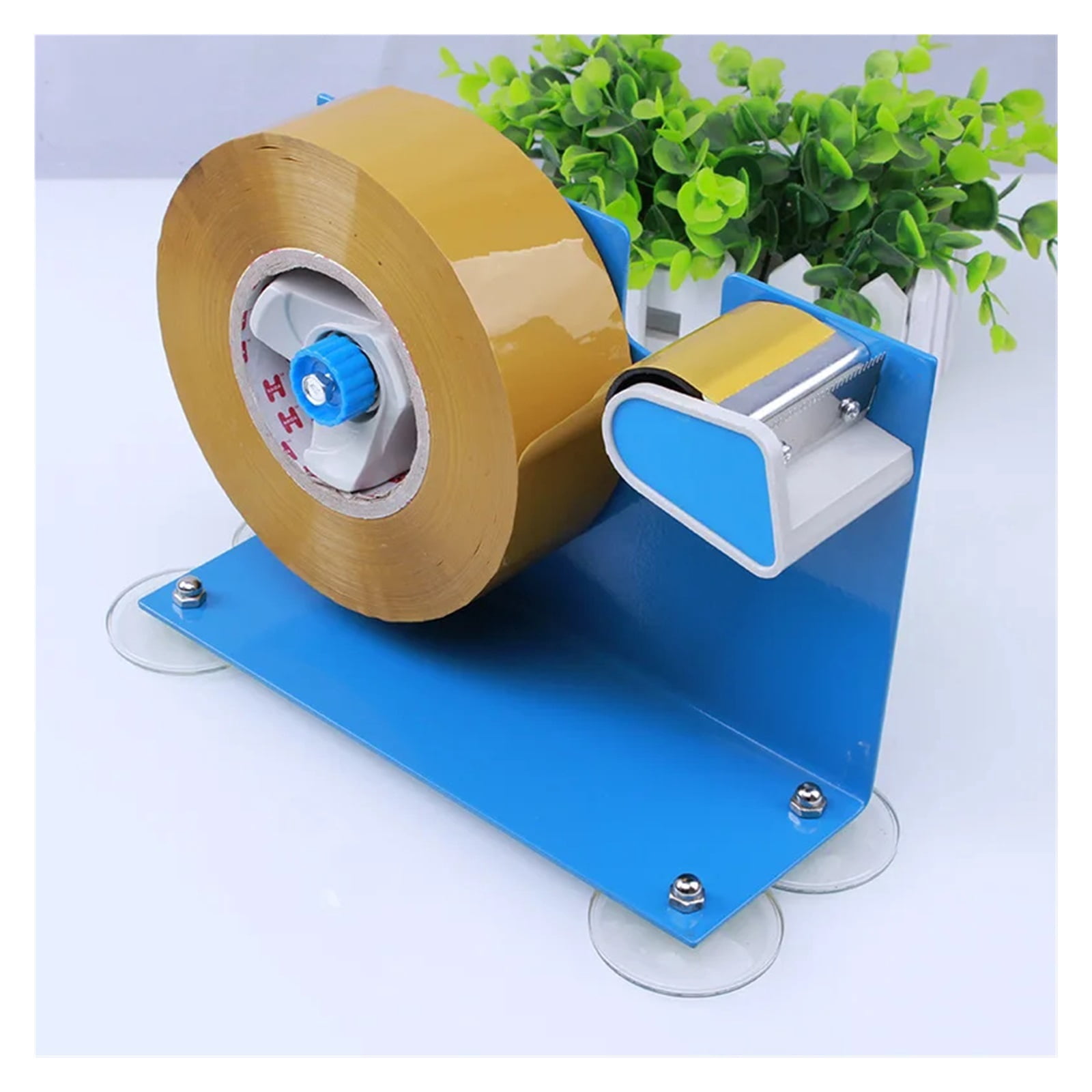 Packing Tape Dispenser, Hand-held Heavy Duty Tape Cutter For Shipping Box Sealing Carton Packaging Parcel Cutter Machine