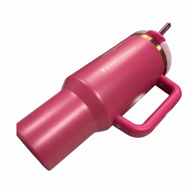 Gobelet Starbucks Stanley 40 Oz Rose Pailleté - Édition Vacances 2024 - Neuf