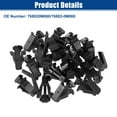 thumbnail image 5 of Unique Bargains 20pcs Grille Clip Bumper Cover Retainer Fasteners for Infiniti FX35 Base 3.5L No.768820M060/76882-0M060, 5 of 6