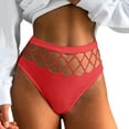 thumbnail image 1 of zuwimk Womens Panties,Womens Bikini Lace Panties Cheeky Panty Hipsters Red,S, 1 of 5