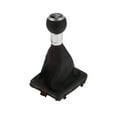 thumbnail image 1 of Unique Bargains 6 Velocidades Manual Shift Knob con Funda - Palanca de Cambios - para Audi A3 2010-2013 Cuero Sintético 1 Pc, 1 of 6