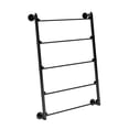 thumbnail image 3 of segolike Ribbon Organizer Wall 5 Tiers Scarf Rack for Sewing Craft Room Retail Stores Black, 3 of 9