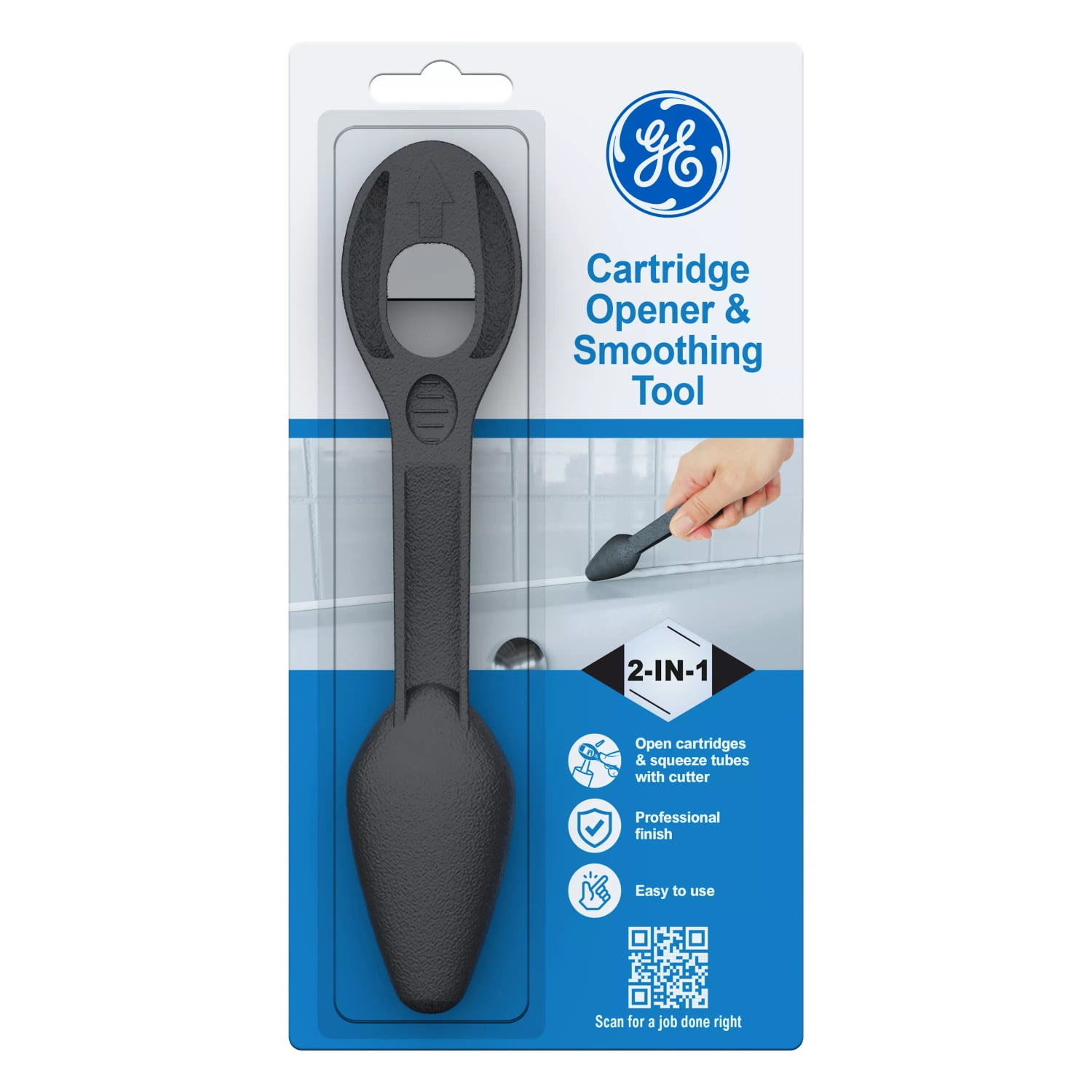 GE Cartridge Opener and Smoothing Tool, Pack of 1, Black 1 Piece Tool