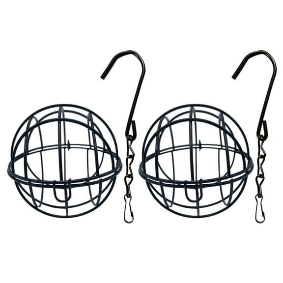 XISAOK Durable Iron Bird Feeders for Yard Garden Tree House SquirrelProof Bird Feeder