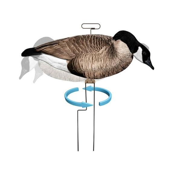 Higdon FLATS Motion Silhouette Goose Decoys Stakes 12PK