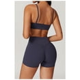 thumbnail image 3 of Conjuntos de entrenamiento for mujer, 2 piezas, sujetador deportivo, camiseta sin mangas, polainas de cintura alta, gimnasio, yoga, ropa activa, camiseta de entrenamiento for mujer, 3 of 7