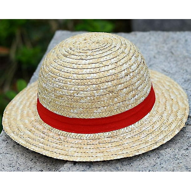 Luffy Straw Hat, Cosplay Hat, Japanese Cartoon, Cute, Breathable, Boat,  Beach, Solid Color, Unisex, 2020 - --Quantity 