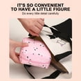 thumbnail image 6 of Holloyiver Sanitary Napkin Storage Bag, Portable Menstrual Pad Bag Tampons Collect Bags, Zipper Nursing Pad Holder Tampon Bag Sanitary Organizer for Women and Girls, 4.7"Lx4.7"Hx1.9"W, 6 of 8