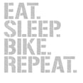 thumbnail image 3 of CafePress - Eat Sleep Bike Repeat Pajamas - Men's Light Loose Fit Cotton Pajama Set, 3 of 7