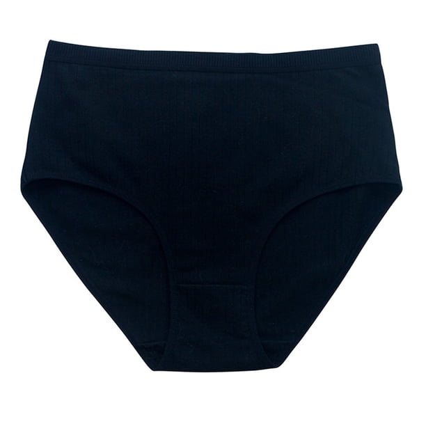 Puntoco Bragas para mujer, cintura alta, moda femenina, color sólido, tiro medio, transpirables, para tiempo libre