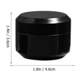 thumbnail image 2 of HLONK 8 Pcs Clear Plastic Container Travel Lotion Bulk Angled Cream Jar Containers Holder 8oz Glass Jars Lids Makeup Samples Empty Cosmetic Bottles, 2 of 6