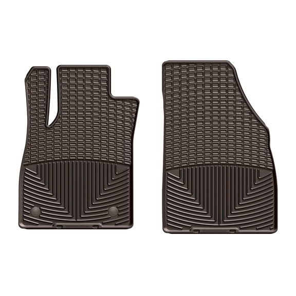 WeatherTech All-Weather Floor Mats compatible with Encore, Trax - 1st Row (Driver & Passenger), Cocoa
