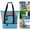 Blue, variant on Beach Bag Waterproof Sandproof Outdoor Tote Bag with Cooler Top, Portable Travel Bag
