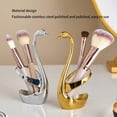 thumbnail image 4 of Cisne De Acero Inoxidable, Soporte De Maquillaje, Almacenamiento Multifuncional Para El Hogar, Accesorios De Decoración Para El Hogar De Animales, Portalápices, Tenedor Speravity HA039934-03, 4 of 6