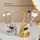 thumbnail image 2 of Cisne De Acero Inoxidable, Soporte De Maquillaje, Almacenamiento Multifuncional Para El Hogar, Accesorios De Decoración Para El Hogar De Animales, Portalápices, Tenedor Yuarrent HA039934-02, 2 of 6
