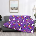 thumbnail image 2 of Balery Rainbow Lgbt Penguin Manta de Franela con Dibujo, Lujo Ultra Suave y Cálido, Antipelusa y Resistente a las Arrugas para Cama, Sofá, Camping -80"x60", 2 of 6