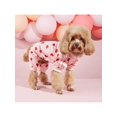 thumbnail image 3 of Valentine's Day Heart Print Flowy Romper With Four Legs, 3 of 5