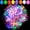 10-Colors, variant on PETGLE 50pcs 10-Colors Mini Lights,Long Standby Time Waterproof LED Balloon Light,Battery Powered,Ball Lamp for Balloon Paper Lantern Birthday Party Christmas Halloween