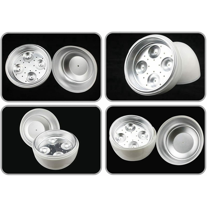 4X Egg Pod - Microwave Egg Boiler Cooker Egg Steamer Perfectly  Eggs and Detaches the Shell