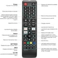 thumbnail image 4 of Universal Replacement Remote Control BN59-01315J for Samsung TVs, Compatible with All Samsung LCD, LED, HDTV, 3D and Other Smart TVs BN59-01315J BN59-01315A BN59-01301A BN59-01199F BN59-01303A, 4 of 7