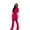 Hot Pink, variant on GZWYHT Workout Sets for Women Two Piece Sets for Women Women's 2 Piece Outfits Fall Zipper Hoodie Jacket And Flared Leggings Workout Sets Lounge Sets for Women Two Piece Sets for Women Summer Black L