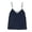 Blue - NAVY, variant on P.J. Salvage Womens Soft Lace Detail Pajama Sleep Cami Tank Top, Pink, Medium