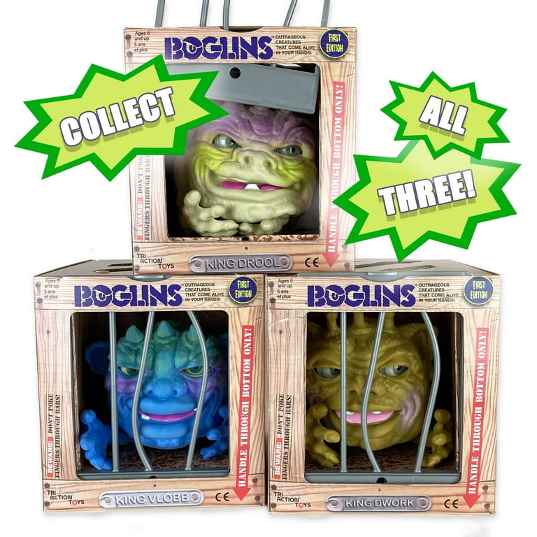 ボグリンズ　ドワーク　BOGLINS KING DWORK Amazon.com: Boglins King Dwork - Figura coleccionable de 8