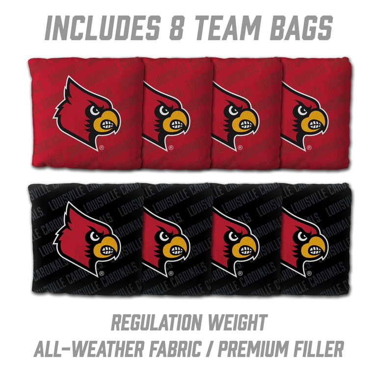 YouTheFan NCAA Louisville Cardinals 2' x 4' Cornhole Game