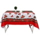thumbnail image 4 of Mantel, mantel antimanchas con estampado de poliéster navideño de alto rendimiento, 4 of 12