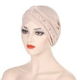 thumbnail image 2 of iHPH7 Head Scarf for Women's Hair Chemo Caps for Women Cancer Headwear for Women Chemo Turban Headbands for Women Chemo Hats for Women, Beige One Size, 2 of 4