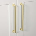 thumbnail image 5 of Grandeur 857480 Geneva 8" Center To Center Solid Brass Square Luxury Cabinet Handle /, 5 of 7