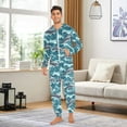 thumbnail image 3 of joogoo Cartoon Dolphins-z1 Unisex Adults Onesies Pajamas Jumpsuits L, 3 of 7