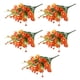 thumbnail image 1 of Toystoory 5 pack/lote hermosas margaritas artificiales flores y plantas de imitación para interior Decoración Atardecer rojo, 1 of 6
