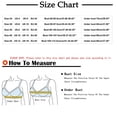 thumbnail image 3 of Bras for Women GaThRRgYP Woman's Fashion Solid Color Comfortable Lace Bra Underwear Bowknot No Rims, 3 of 9