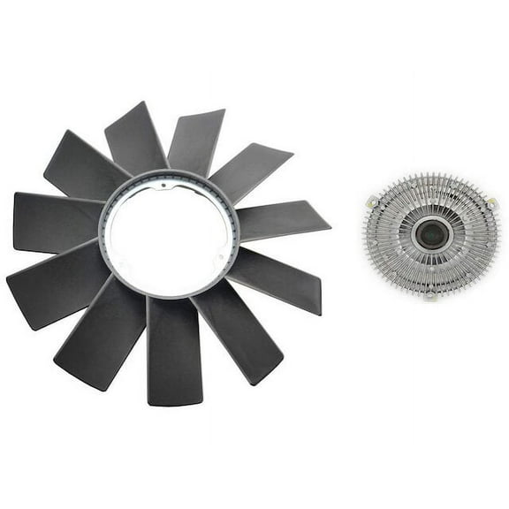 Fan Blade - Compatible with 1992 - 1995, 2001 - 2005 BMW 325i 2.5L 6-Cylinder GAS 1993 1994 2002 2003 2004