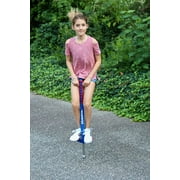 Flybar Maverick Pogo Stick for Kids Ages 5+, 40 to 80 lbs, Outdoor Toys, Outside Toys for Kids, Red/Blue