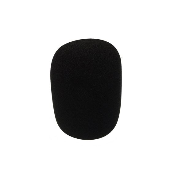 Tetra-Teknica Pare-Vent en Mousse Extra Large pour MXL GENESIS, Audio Technica, et Autres Grands Microphones, Couleur Noire