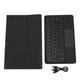 thumbnail image 1 of Étui de protection pour tablette Fire Maximum 11 (11 pouces), clavier Bluetooth détachable rétroéclairé 7 couleurs avec porte-stylo, noir, 1 of 4