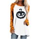 thumbnail image 1 of Blusa suelta informal de manga larga con cuello redondo para mujer, camisas con estampado de Halloween Fridja fjkfkj2334, 1 of 5