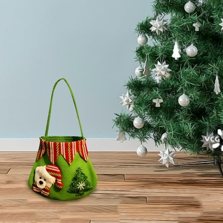 

Christmas Baking Christmas Decorations Non Woven Snowman Tote Bag Small Candy Bag