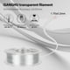 thumbnail image 3 of Filamento para impresora 3D iSanghu PETG transparente de 1,75 mm, 3 of 6